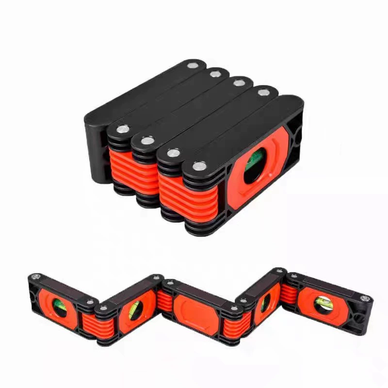 Многофункциональный складной уровень, высокоточный многоугольный угловой измерительный уровень для украшения строительства, деревообрабатывающий инструмент