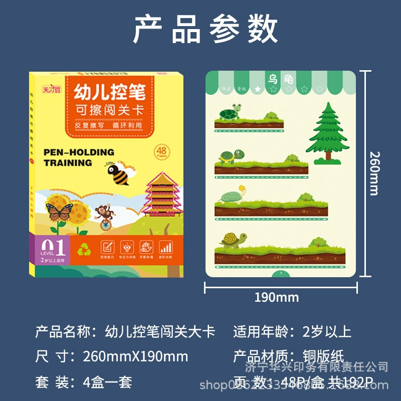Erasable educational cards, pen, digital toy, concentration, wholesale