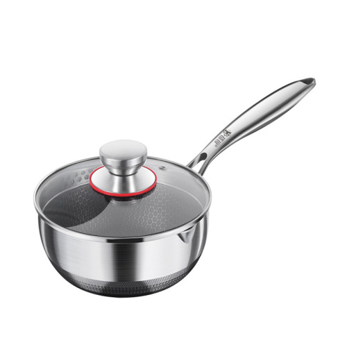 316 Japanese-style snow pan stainless steel small milk pot household baby food supplement non-stick pot stew instant noodle soup pot