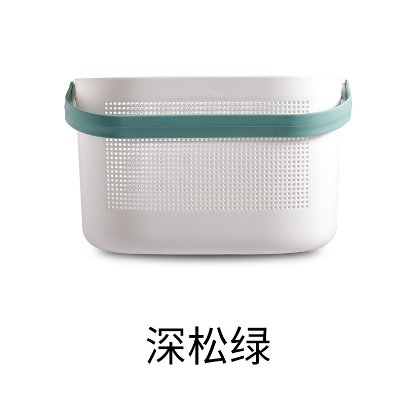 Cesta de baño de plástico de estilo japonés artículos de tocador canasta de almacenamiento canasta de baño portátil canasta de baño grande cesta de baño hueca