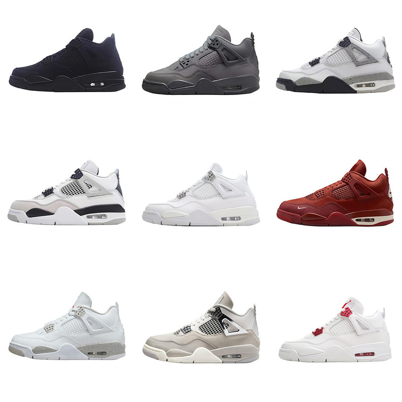 Putian Pure Original Cross-Border Aj4 Mid-Top Jordan 4 Wear-Resistant Non-Slip Comfortable Versatile Casual Breathable Men's and Women's Sports Basketball Shoes Putian Pure Original Cross-Border Aj4 Mid-Top Jordan 4 Wear-Resistant Non-Slip Comfortable Versatile Casual Breathable Men's and Women's Sports Basketball Shoes