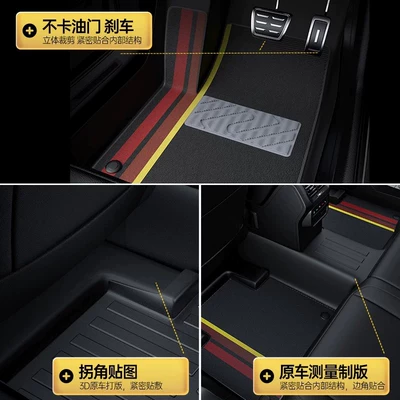 wear-resistant TPE floor mats | Modelə uyğun ayaqaltı