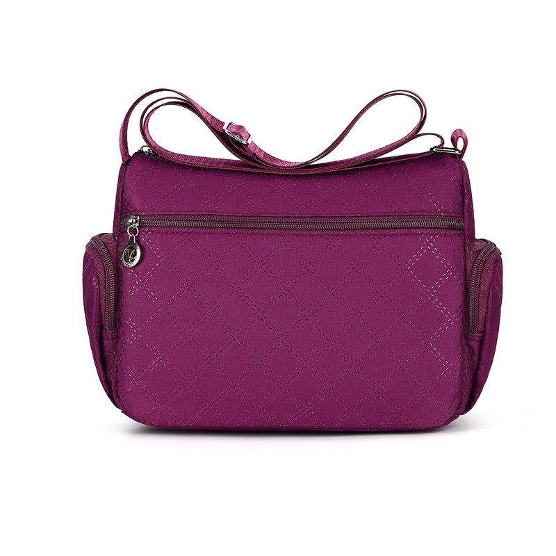 Bolso femenino de un solo hombro de viaje de gran capacidad Bolso de madre de mediana edad de tela Oxford de todo fósforo transfronterizo Bolso bandolera de almacenamiento multicapa