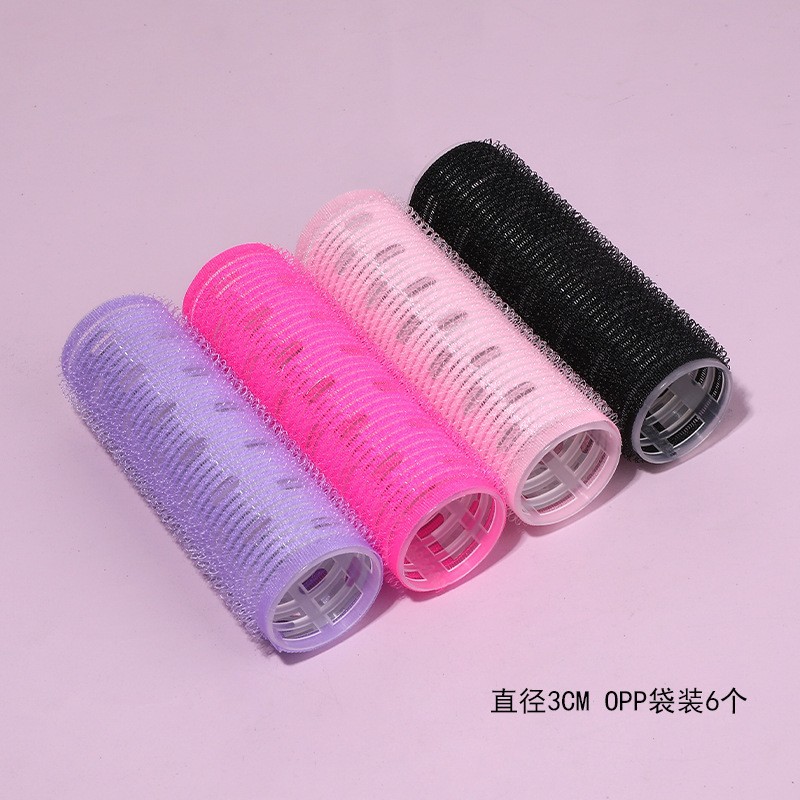 50 × 120 con rizador de flequillo de hoja de aluminio, rizador de cabello esponjoso autoadhesivo, rizador de cabello, techo alto, rollo hueco