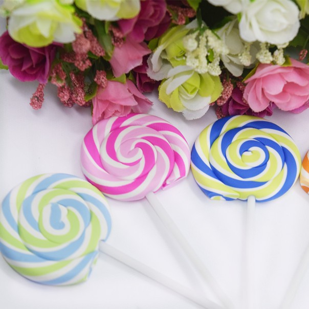 Eraser TPR Lollipop embalaje simulado goma He Rong goma al por mayor estudiantes premios varillas de aprendizaje