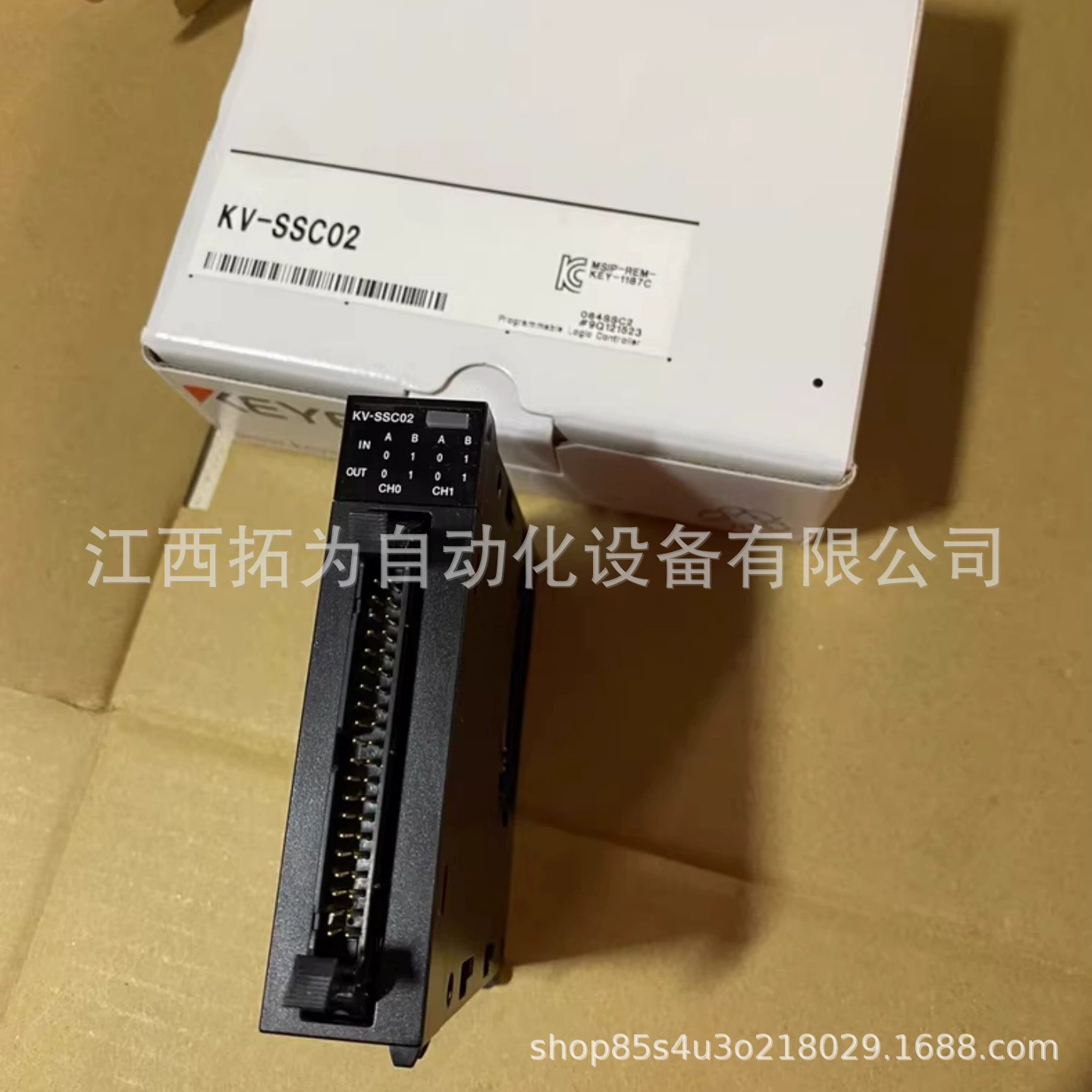 Модуль ПЛК KEYENCE KV-SSC02, оригинальный модуль KEYENCE, продажа по договорной цене.