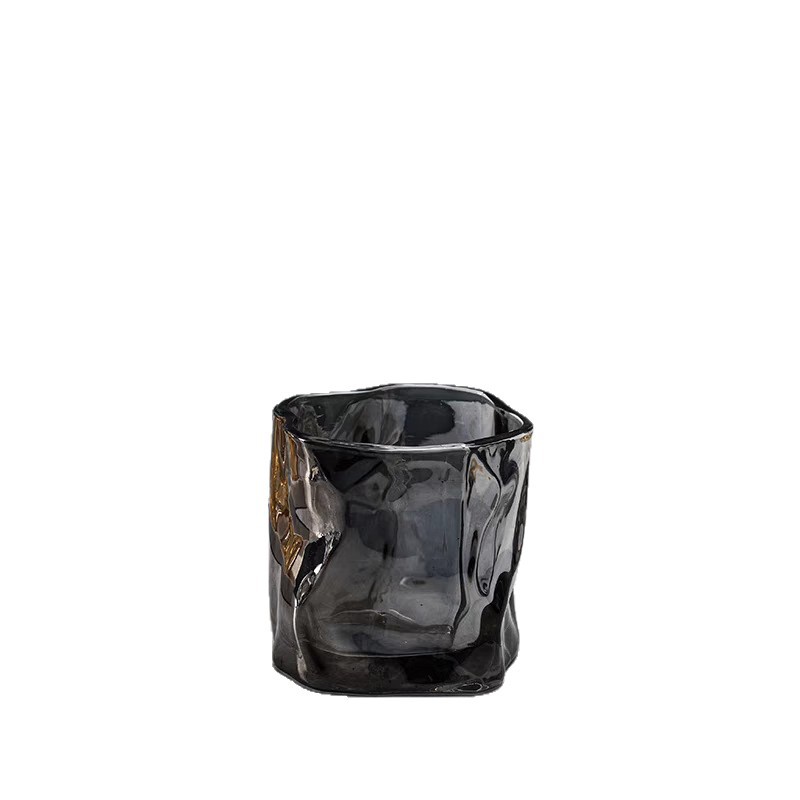 Taza de cepillo de dientes de vidrio de lujo ligero, juego de taza de lavado, taza de enjuague bucal de pareja simple para el hogar de alto valor, taza de diente, taza de cilindro dental