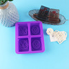 Aromatherapy, silicone mold, handmade soap, flowered