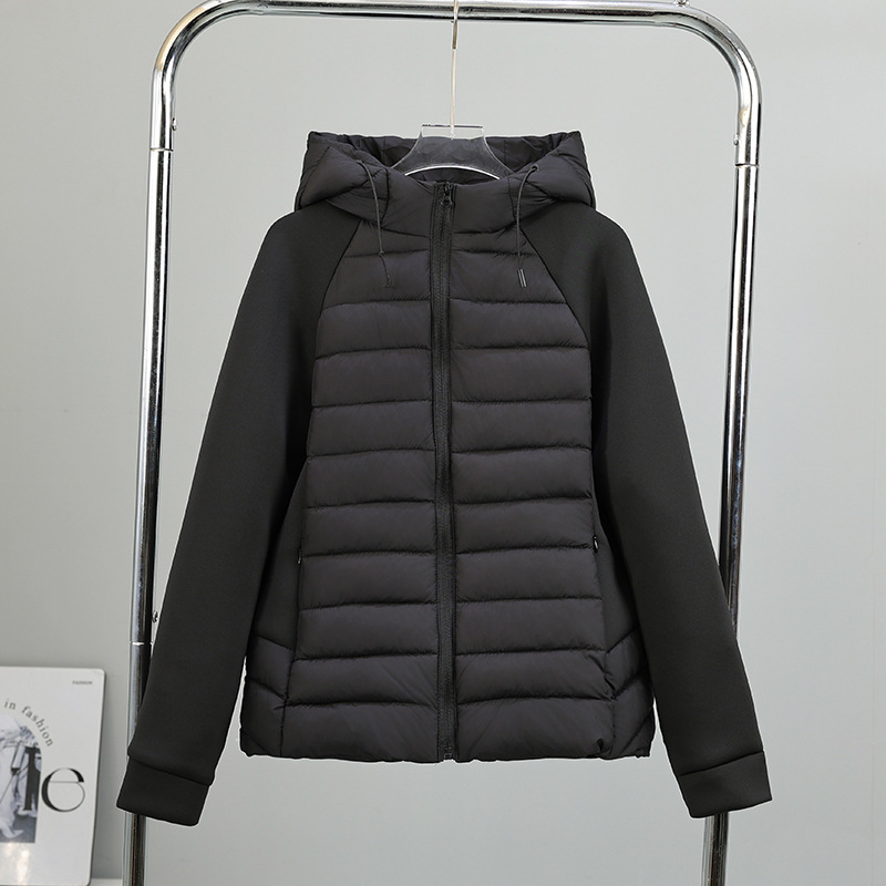 轻薄款连帽棉服女连帽2025年新款冬季棉衣外套面包服上衣棉袄女装