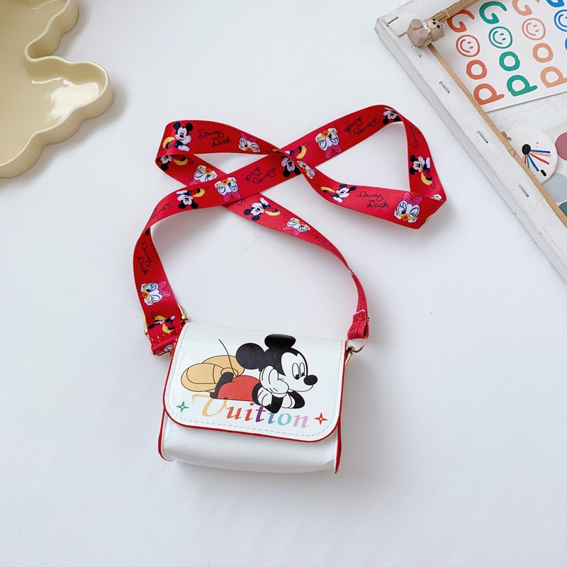 Los niños salen a la bolsa de cambio nuevo tipo mini bolso de moda fresco dulce caricatura para hombres y mujeres bolso de hombro
