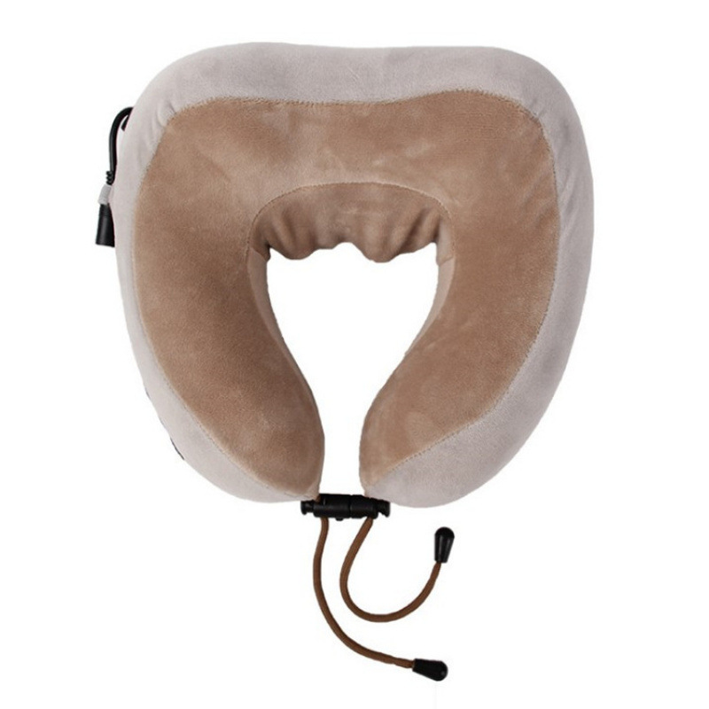 Masajista de cuello eléctrico multifuncional para masajista de columna cervical en forma de U almohada de masaje de cuello para los ancianos