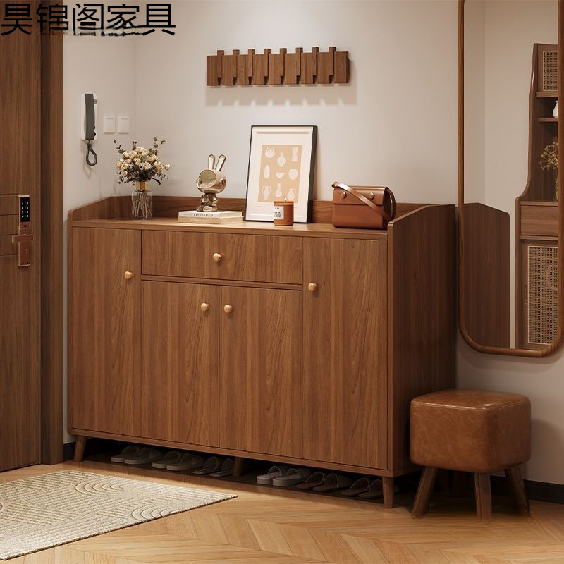 Shoe Cabinet Storage Cabinet Integrated Wall-Mounted Entrance Door Entrance Home Door New 2025 Popular Indoor Storage Shoe Rack