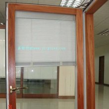 智能节能超白中空百叶隔断玻璃门内置百叶商场用中空百叶玻璃出口