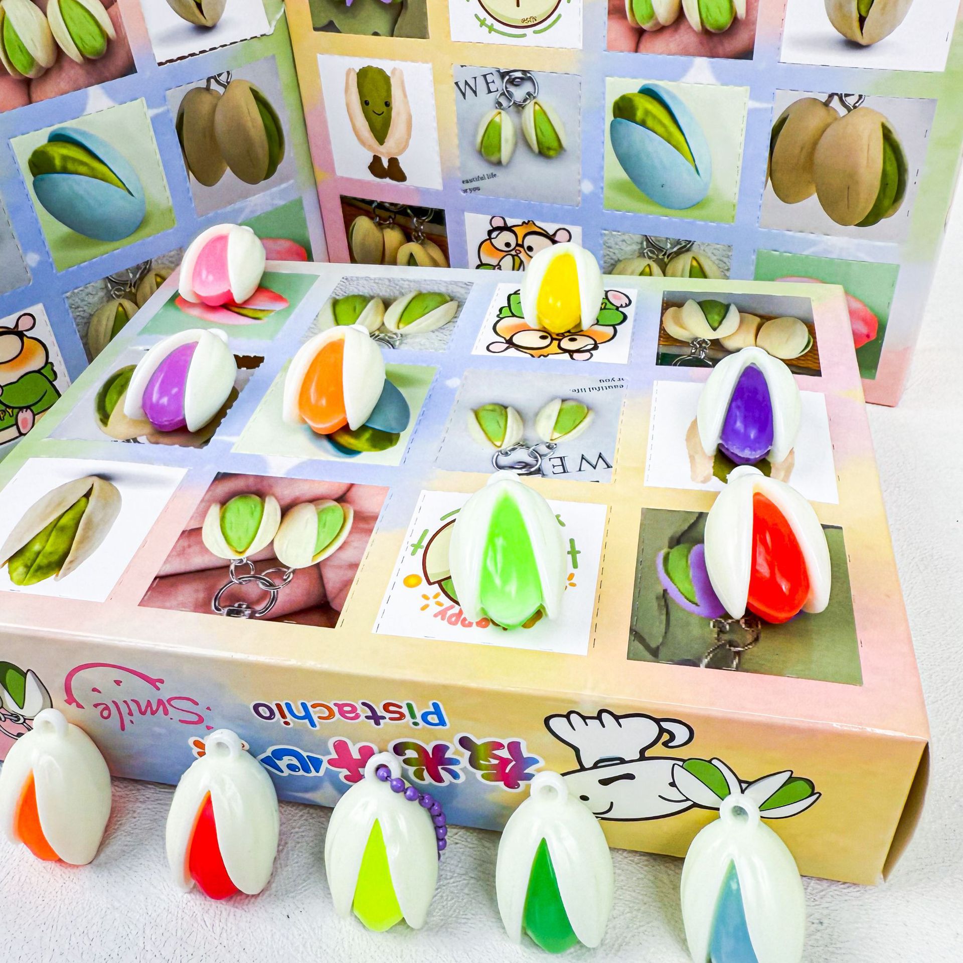 12 구멍 뚫기 재미 [피스타치오]