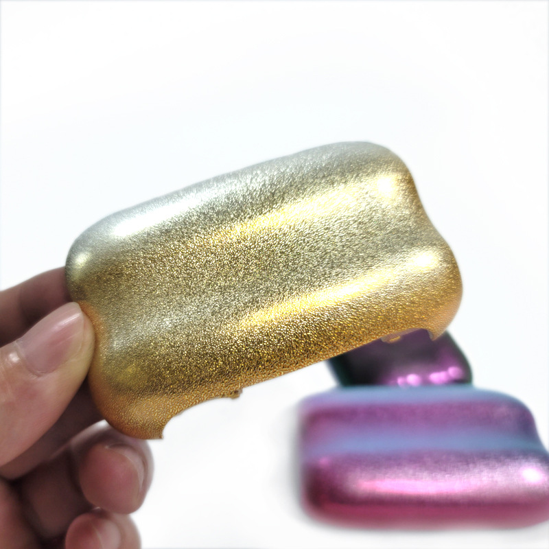 电子产品塑料外壳渐变镀膜工艺 abs注塑件真空uv电镀表面处理加工