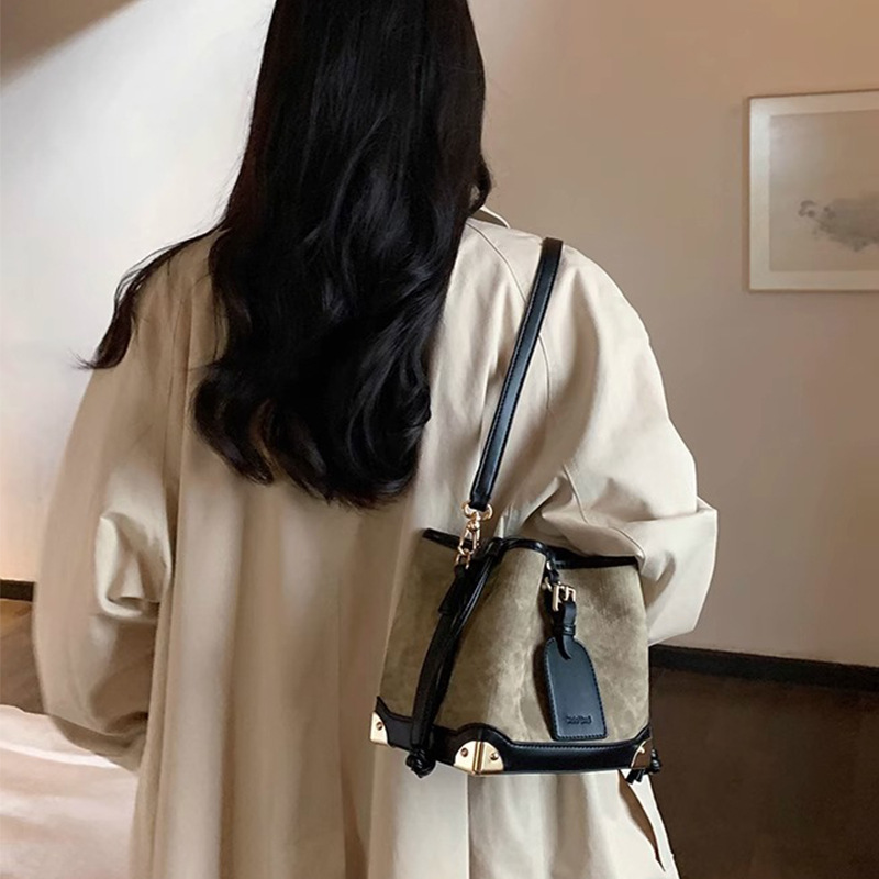 Nanfeng Chio2nd Ölgemälde Pavilion Bucket Bag Damen 2024 Neuer Stil High-End Western Style Single Shoulder Crossbody Bag_voghion.com