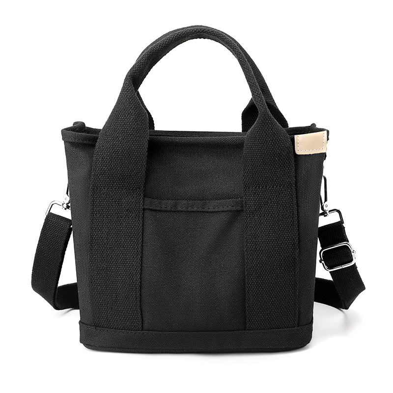 Nuevo estilo coreano bolsa de asas de las axilas de las mujeres crossbody bolsa de lona de gran capacidad de hombro de alto grado todo partido bolso