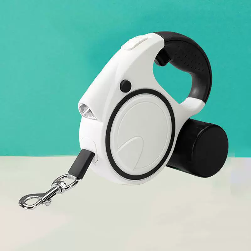 С leash-ремень для домашних животных с расширением и светящимся автоматическим тросом, прогулка с маленькой и маленькой собакой, веревка для собак, цепь для домашних животных