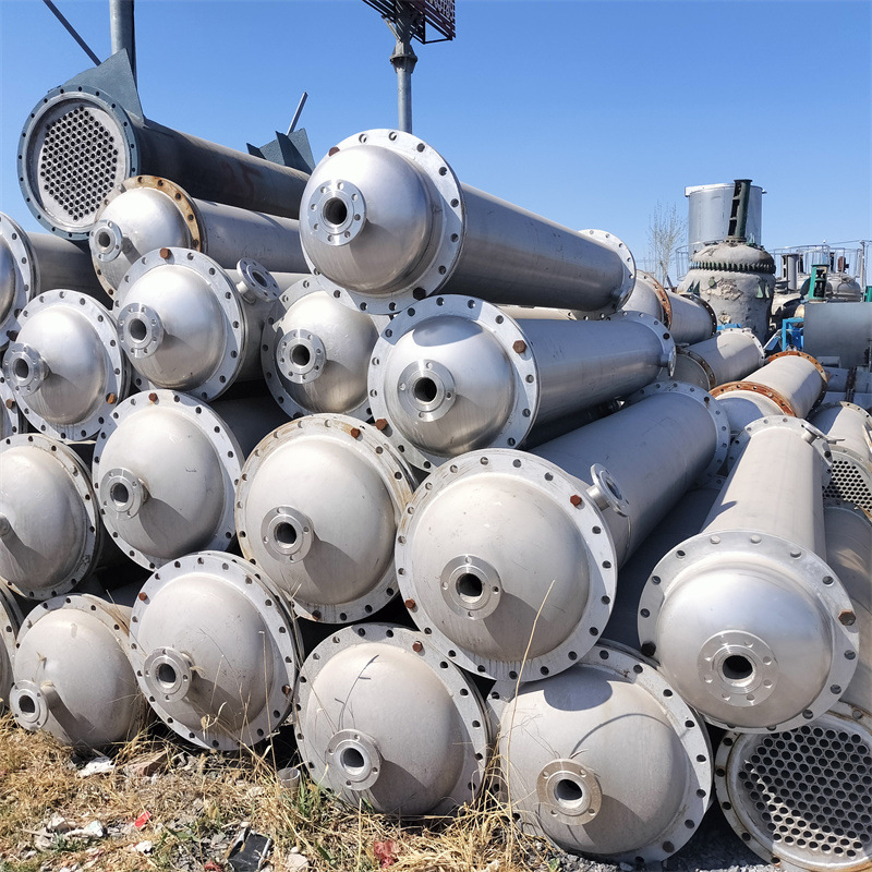 二手316不锈钢列管式冷凝器 304不锈钢钛材列管式换热器