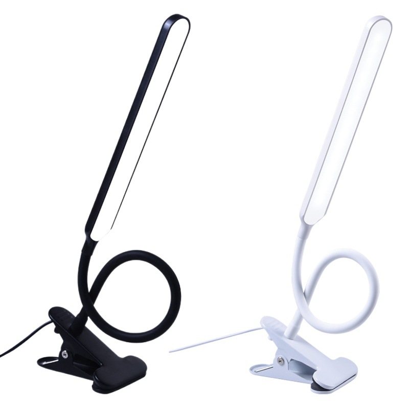Lámpara de clip LED lámpara de protección para los ojos lámpara de clip estudiante Lámpara de lectura escritura Comercio exterior transfronterizo USB Plug-In personalización