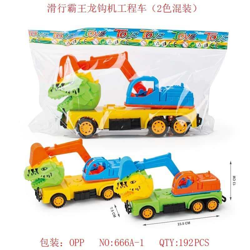 Coche de juguete para niños, coche inercial, camión de bomberos, coche de ingeniería, excavadora de simulación, modelo de camión volquete, puesto