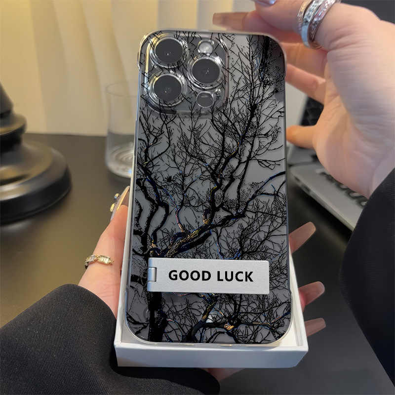 Vollbild-Handyhülle mit Dead Branches-Motiv, geeignet für iPhone 17, Borderless 15, Ultrathin 14, Simple Expression 12,_voghion.com