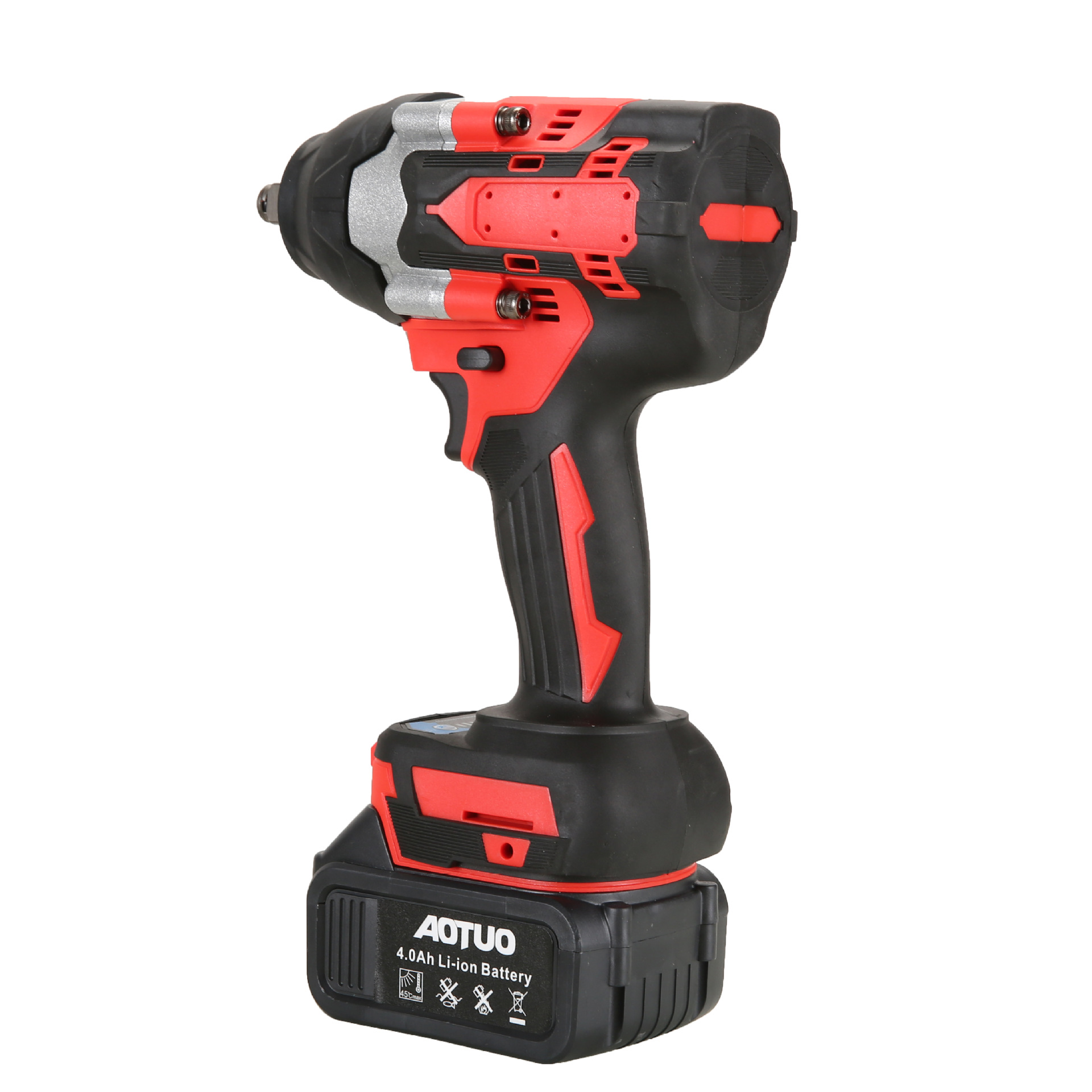 Llave de impacto eléctrica transfronteriza, llave eléctrica de litio recargable de alta potencia, llave eléctrica de litio, pistola de reparación de vapor al por mayor