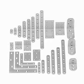 不锈钢角码 90度直角固定器角铁l型三角支架层板托家具拐角连接件