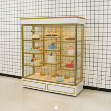 生日蛋糕模型模具展示柜样品糕点玻璃商用烘焙店面包展架陈列柜子