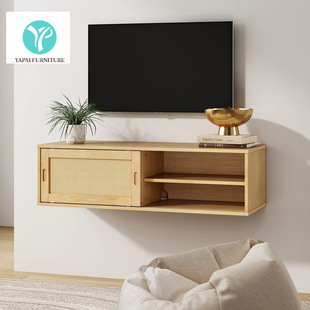 Panel Furniture Amazon Cross-Border Supply Rattan Tv Cabinet Storage Cabinet Floor Cabinet Simple Factory Wholesale