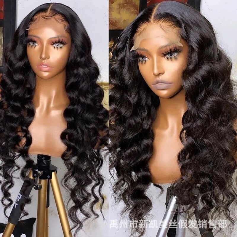 Loose Deep Lace Front Wigs flat Deep Front Lace headgear factory supply can be discounted