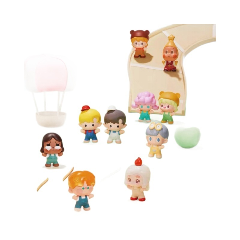 本物のバブルマート POP ハグシリーズかわいいトレンディな小さな人形子供のおもちゃインターネット有名人ホットスタイルブラインドボックス|undefined