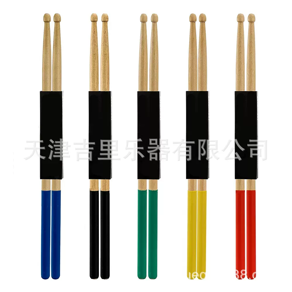 架子鼓防滑鼓棒5a枫木鼓棒初学者小军鼓爵士鼓打鼓棒儿童鼓槌鼓