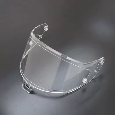 Suitable for A-Star Alpinestars Supertech Sr10 Carbon Fiber Large Tail Wing Helmet Lens, Day and Night Use (Dəbilqə (Kaska) aksesuarları) - transparent
