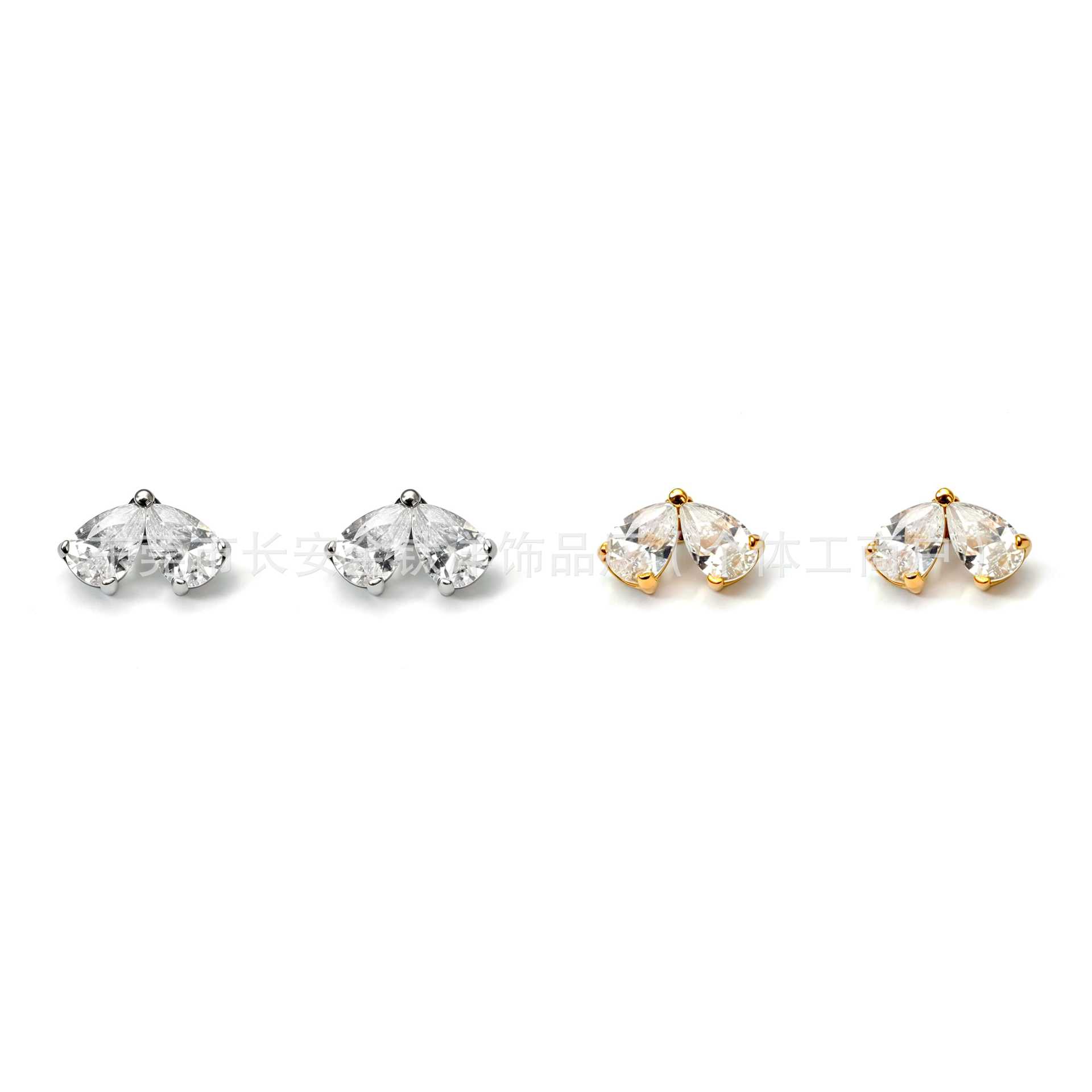 Labret piercing jewelry detail image