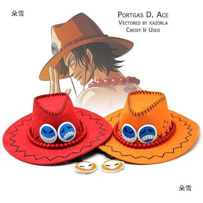 Anime Surrounding White Beard One Piece Team COS Cowboy Ace Hat_voghion.com