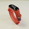 Small children's cartoon doll for elementary school students, electronic cute plastic watch, waterproof bracelet