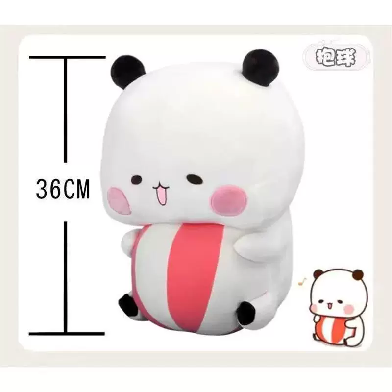 [Bubu And Dudu panda plush милый мультфильм панда ведра кавая]