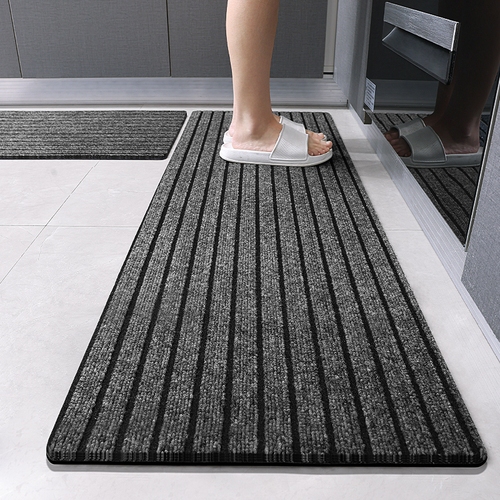 Kitchen mat water-absorbent anti-slip anti-oil washable reusable stain-resistant foot mat entryway mat door mat home use