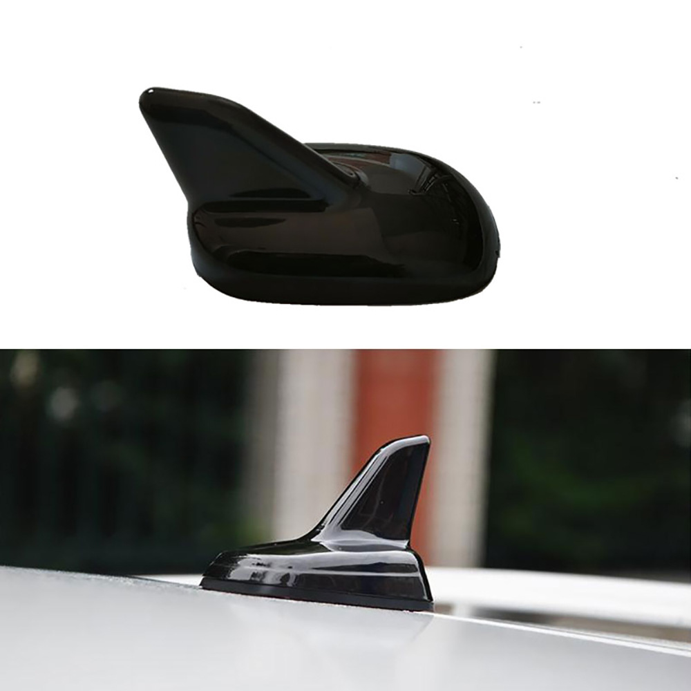Suitable for Audi Cars and Suvs A3 4 5 6 Q3 5 Q7 Black Decorative Antenna Shark Fin Roof Antenna