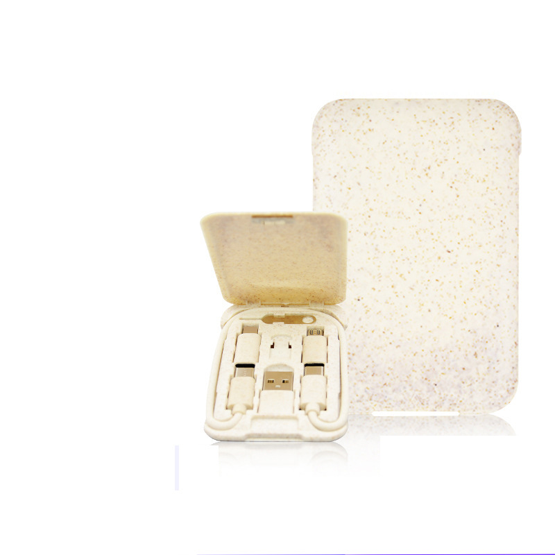 Handyhalter drei in einem biologisch abbaubaren Datenkabel-Ladeset, City-Survival-Card-Box-Patent, Kikyo_voghion.com