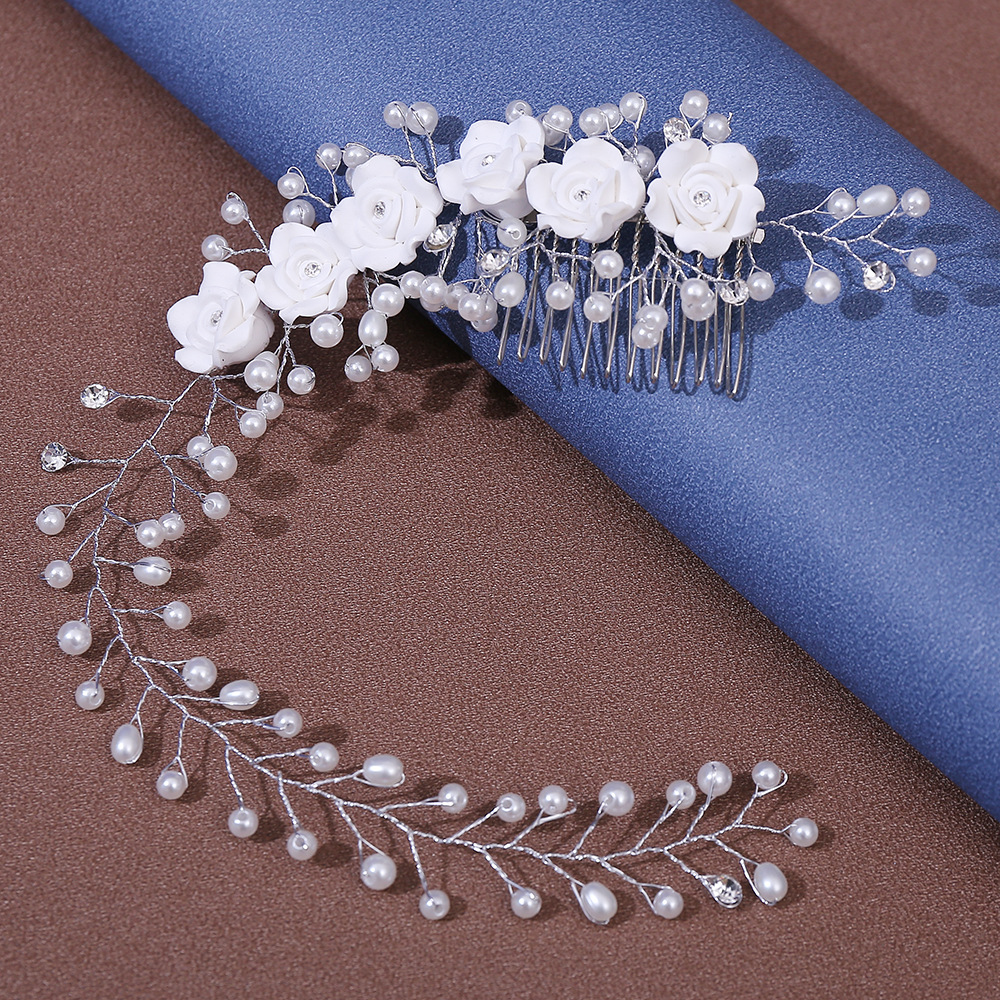 Ceramics for bride handmade pearl