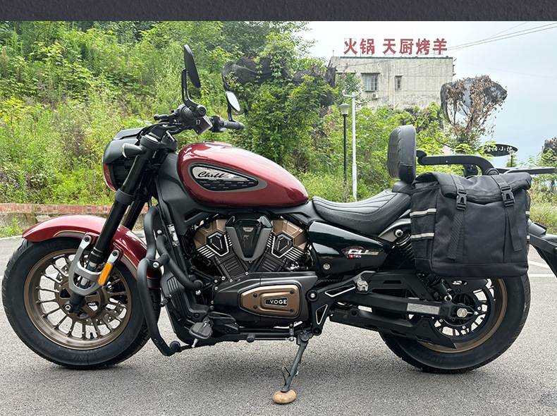 Suitable for Wuji Cu625 Motorcycle Bumper, Anti-Fall Guard Bar, Shift Lever, Folding Backrest, Side Bag, and Rack Modification