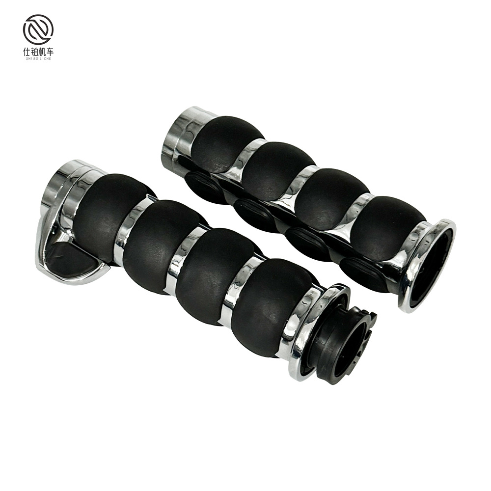 Ha Lei – Other brake systems Handlebar Grips Retro - small-booster-electroplated-25mm