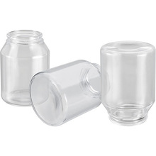 亚马逊同款收口迷你吊灯风扇灯外壳罩机压玻璃高硼玻璃食品储存罐