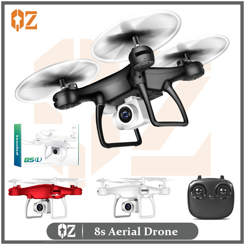 8S Elf UAV Long Endurance Fixed Height Quadcopter HD Aerial UAV Remote Control Aircraft Toy