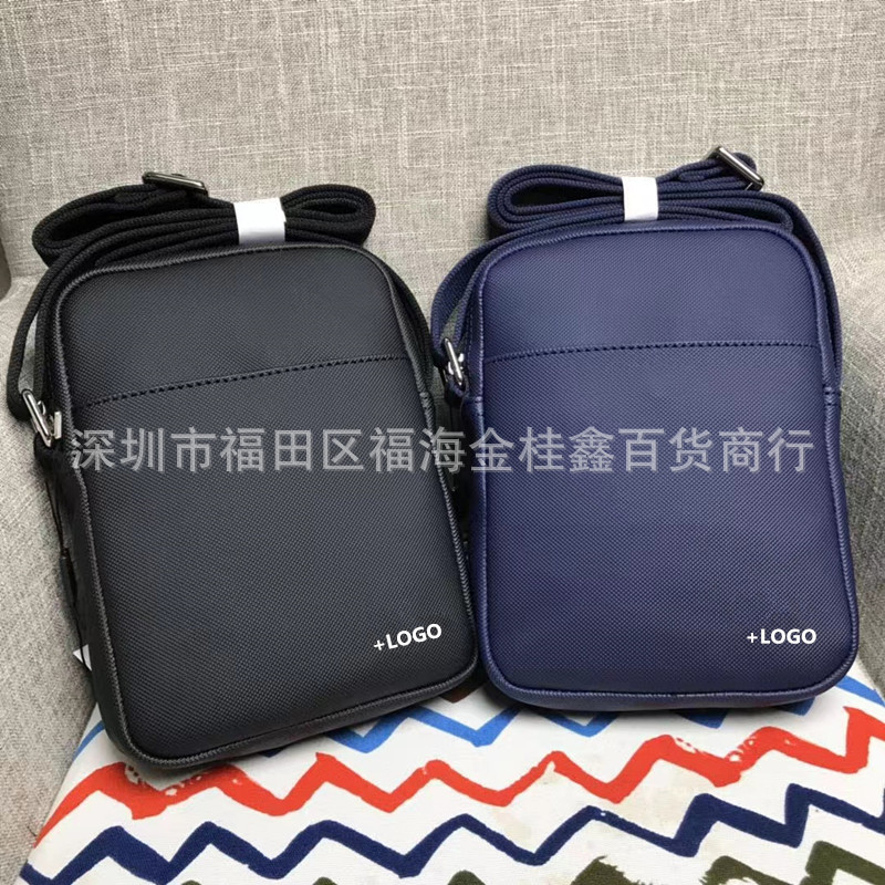 Bolso de Hombre Nuevo de Crocodile, Bolso de Hombro de Moda, Bolso Cruzado, Venta Directa de Fábrica, Mochila de Cuero Genuino Informal para Hombre, Comercio Exterior al por Mayor