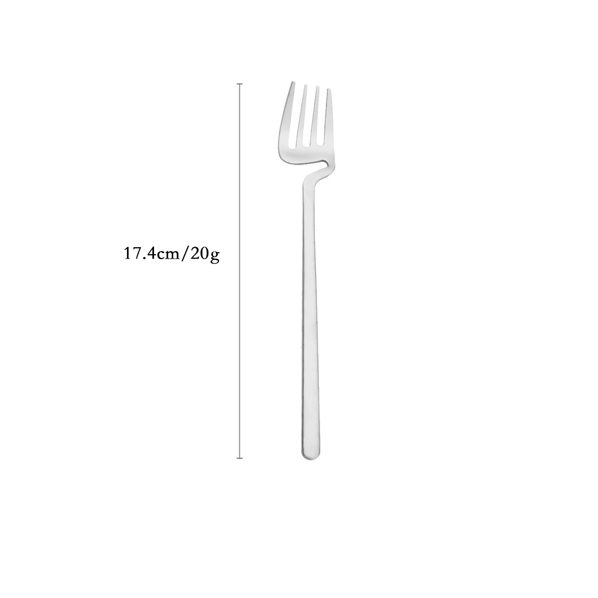 자연 색상-달콤한 포크