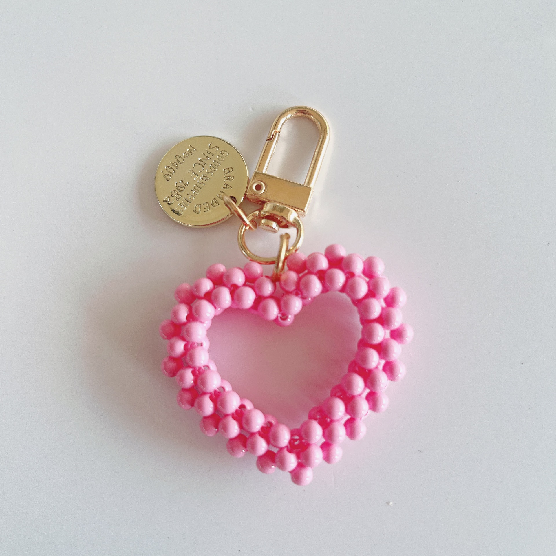 15g Weight Keychain Classification 1 Piece Quantity Holiday, Banquet, Daily Occasion Acrylic Material Heart Shape Pattern Lady Style 1 Piece Lady Heart Shape Acrylic Keychain 10