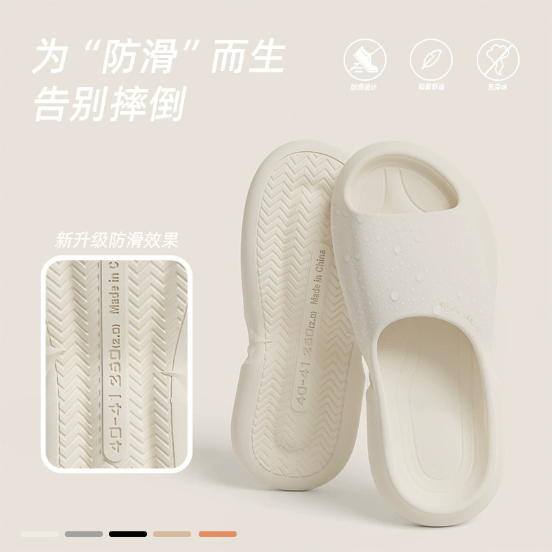 Тапочка на фекалии дамы носят толстое дно нескользящие в помещении летом